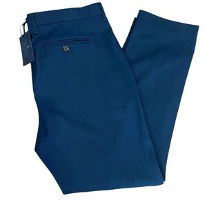 Ted Baker London Navy Blue Trousers Sz 38R NWT
